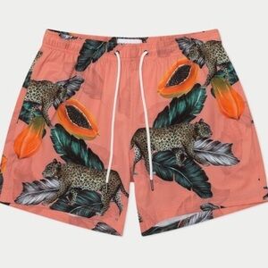 Mavrans Fruta Bomba 5.5” Compression Lined Swim Short Papaya Leo XXL